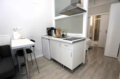 Una cocina o zona de cocina en La casita de Valvanera