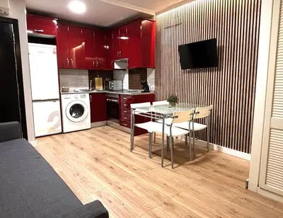 Una cocina o zona de cocina en CHUECA Apartamentos Noxi