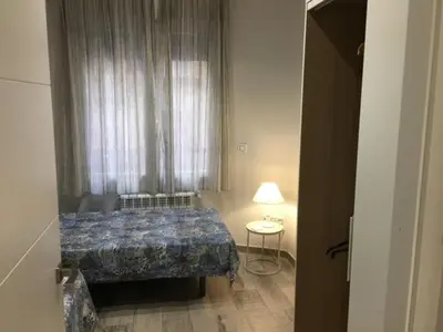 Cama o camas de una habitación en Apartamento estilo nórdico en Malasaña (Madrid Centro)