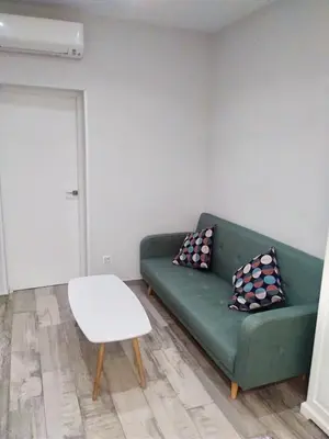 Zona de estar de Apartamento estilo nórdico en Malasaña (Madrid Centro)