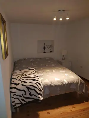 Cama o camas de una habitación en Central Apartment Madrid
