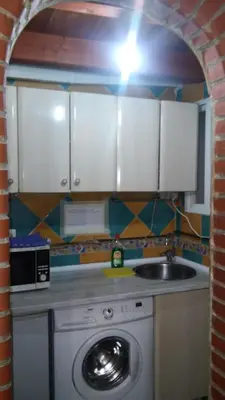 Una cocina o zona de cocina en Central Apartment Madrid