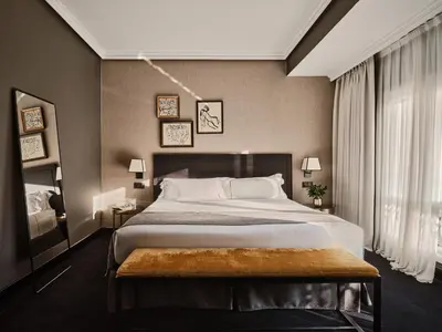 Cama o camas de una habitación en The Principal Madrid, Small Luxury Hotels
