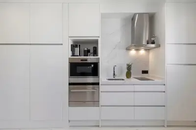 Una cocina o zona de cocina en Central Gran Via