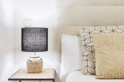 Cama o camas de una habitación en LEEWAYS LOFT IV in GRAN VÍA