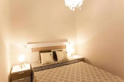 Cama o camas de una habitación en NEW. Moderno y elegante apartamento céntrico.