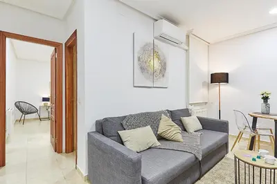 Zona de estar de LEEWAYS APARTMENT II in GRAN VÍA