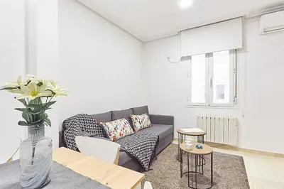Zona de estar de LEEWAYS APARTMENT XXVI in GRAN VÍA