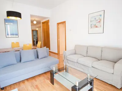 Zona de estar de Flexliving Concepción - monthly rentals & other non tourist stays only