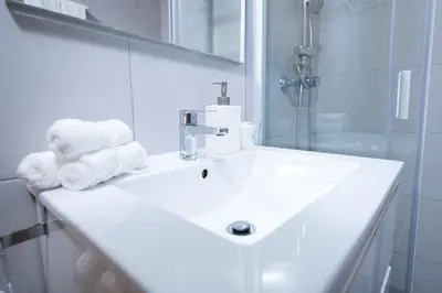 Un baño de Charming Vintage Studio in trendy Chueca