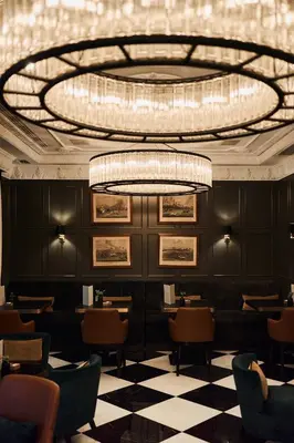 Zona de estar de Hotel Único Madrid, Small Luxury Hotels