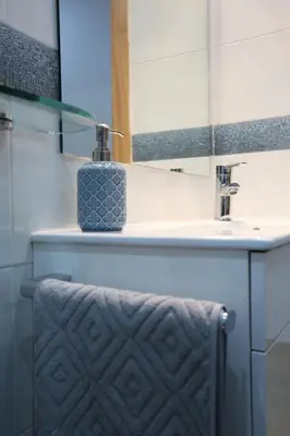 Un baño de Atocha Art Apartment