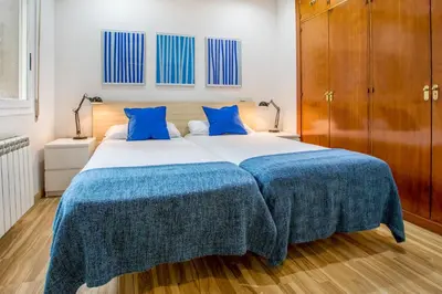 Cama o camas de una habitación en Mola Suites