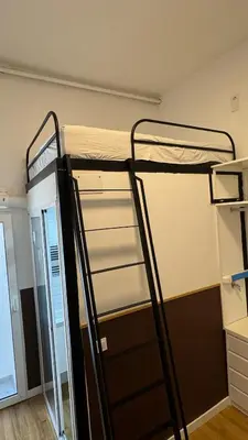 Cama o camas de una habitación en Hostal Ruano