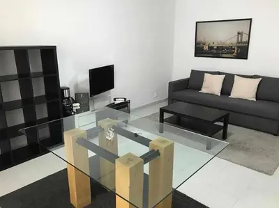 Zona de estar de Apartamento en plaza callao Madrid