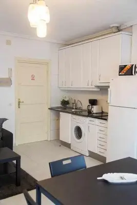 Una cocina o zona de cocina en Apartamento en plaza callao Madrid