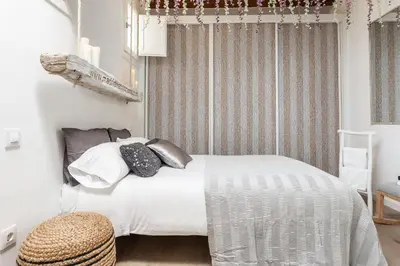 Cama o camas de una habitación en Waou MADRID es MIA - Corta Duración