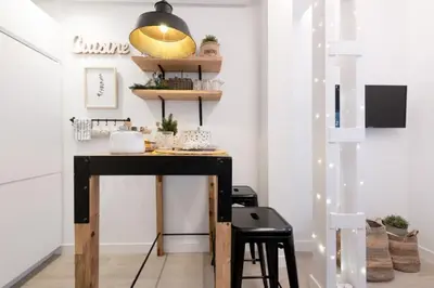 Plano de Cozy Apartment-1BED 1BATH- Barrio Salamanca