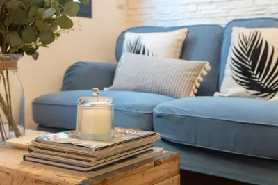 Zona de estar de Cozy Apartment-1BED 1BATH- Barrio Salamanca