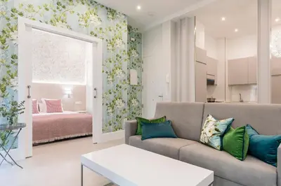 Cama o camas de una habitación en Feelathome San Marcos Apartments