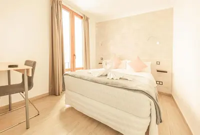 Cama o camas de una habitación en Atocha28