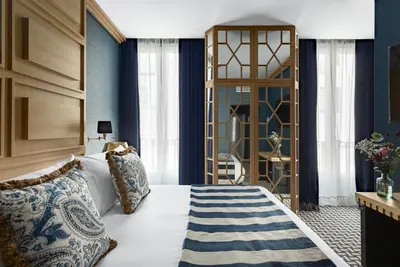 Zona de estar de Room Mate Collection Alba, Madrid