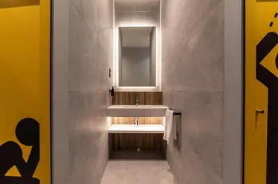 Un baño de Petit Hostel La Latina