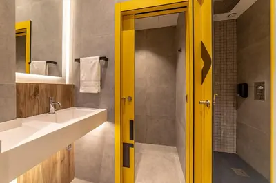 Un baño de Petit Hostel La Latina