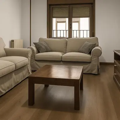 Zona de estar de Nice 2 bedrooms Madrid downtown