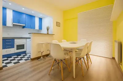 Una cocina o zona de cocina en Nice 2 bedrooms Madrid downtown