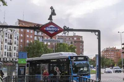 Plano de Comodo y agradable estudio en Madrid centro A6