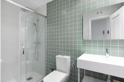 Un baño de Aspasios Calle Mayor Apartments