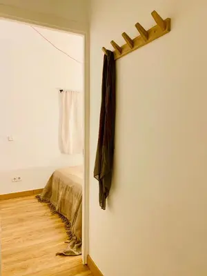 Cama o camas de una habitación en Apartamento Anton Martin I