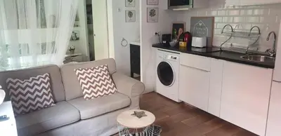 Una cocina o zona de cocina en Valentina