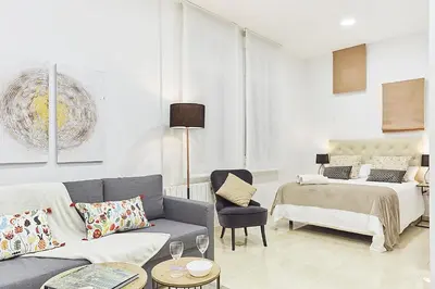Zona de estar de LEEWAYS APARTMENT IX in GRAN VÍA