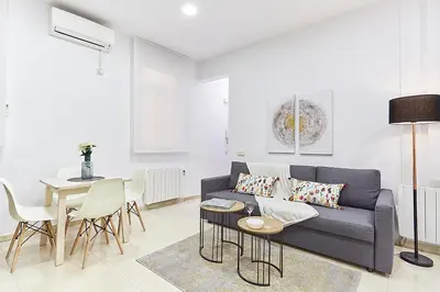 Zona de estar de LEEWAYS APARTMENT IX in GRAN VÍA