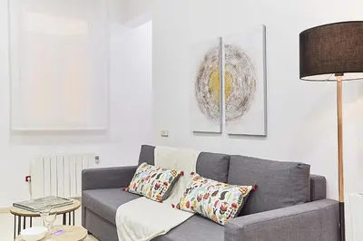 Zona de estar de LEEWAYS APARTMENT IX in GRAN VÍA
