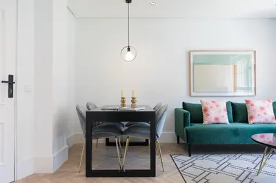 Zona de estar de Feelathome Waldorf Suites Apartments