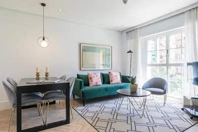 Zona de estar de Feelathome Waldorf Suites Apartments