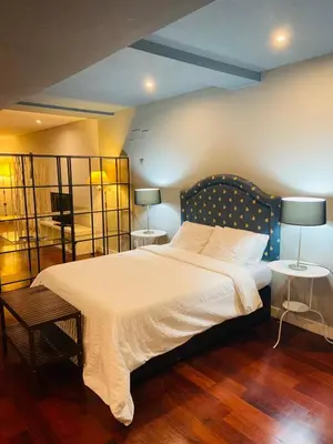 Cama o camas de una habitación en Centro Atocha 01