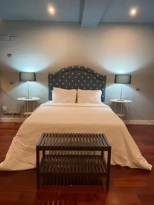 Cama o camas de una habitación en Centro Atocha 01