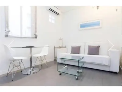 Cama o camas de una habitación en Apartamento Anton Martin II