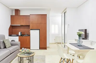 Una cocina o zona de cocina en LEEWAYS LOFT XXI in GRAN VÍA