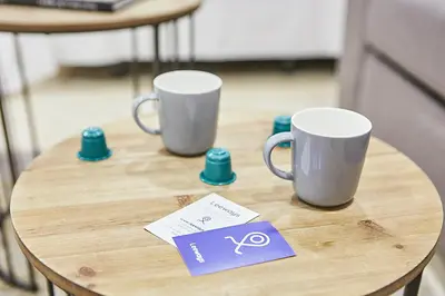 Utensilios para hacer té y café en LEEWAYS LOFT XXI in GRAN VÍA