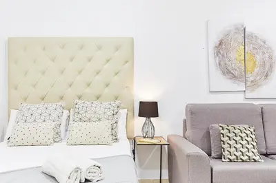Zona de estar de LEEWAYS LOFT XXI in GRAN VÍA