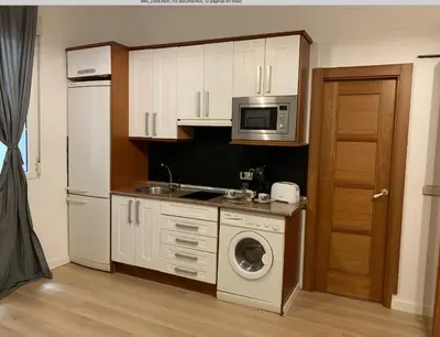 Una cocina o zona de cocina en Santa Ana´s Charming Flat