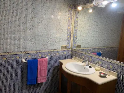 Un baño de Santa Ana´s Charming Flat