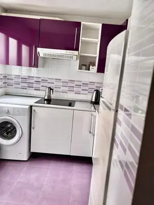 Una cocina o zona de cocina en Centro Madrid Rio - Monederos C