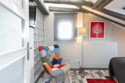Zona de estar de Luna Apartment