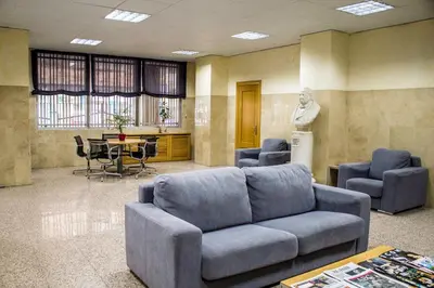 Zona de estar de Residencia Gómez Pardo
